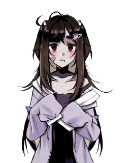 🥰 emoji yuuna!!! @mango_rulez Telegram sticker 13 of 15