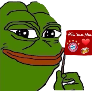 ❤ emoji Bayern by @PEPE_FootballFan Telegram sticker 5 of 56