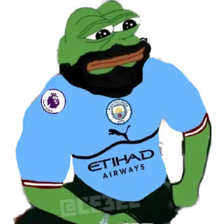 💪 emoji Man city by @PEPE_FootballFan Telegram sticker 13 of 30