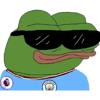 😎 emoji Man city by @PEPE_FootballFan Telegram sticker 8 of 30
