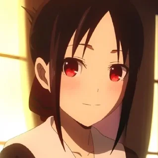 ❤️ emoji Kaguya Shinomiya [@Miyukotto] Telegram sticker 12 of 100