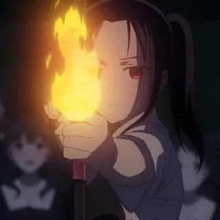 ❤️ emoji Kaguya Shinomiya [@Miyukotto] Telegram sticker 7 of 100