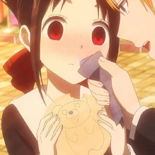 ❤️ emoji Kaguya Shinomiya [@Miyukotto] Telegram sticker 16 of 100