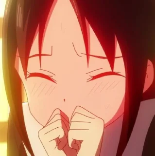 ❤️ emoji Kaguya Shinomiya [@Miyukotto] Telegram sticker 11 of 100