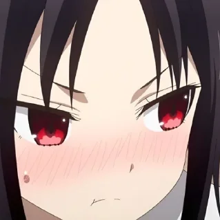 ❤️ emoji Kaguya Shinomiya [@Miyukotto] Telegram sticker 18 of 100