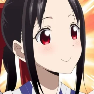 ❤️ emoji Kaguya Shinomiya [@Miyukotto] Telegram sticker 21 of 100