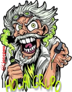 Sticker from Saludos