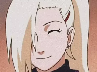 😊 emoji Ino Yamanaka ||@staybeautiful13 Telegram sticker 8 of 27