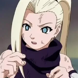 🤷‍♀️ emoji Ino Yamanaka ||@staybeautiful13 Telegram sticker 15 of 27