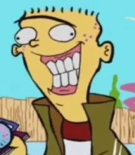 Sticker from ED EDD N EDDY