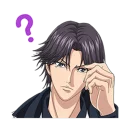 ❓ emoji THE PRINCE OF TENNIS @Nekosticker Telegram sticker 12 of 41