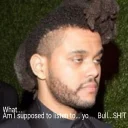 😑 emoji The Weeknd Telegram sticker 17 of 120