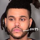 😥 emoji The Weeknd Telegram sticker 6 of 120