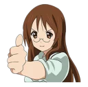 🔹 emoji K-ON Telegram sticker 11 of 40