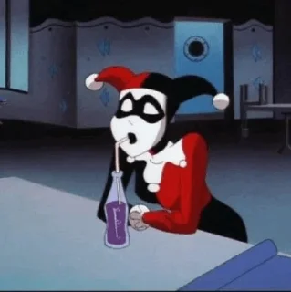 🍭 emoji Harley Quinn  | @CherrySticker Telegram sticker 21 of 104