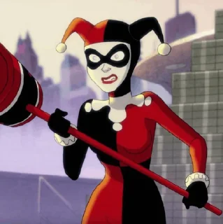 🍭 emoji Harley Quinn  | @CherrySticker Telegram sticker 6 of 104