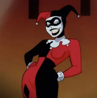 🍭 emoji Harley Quinn  | @CherrySticker Telegram sticker 15 of 104