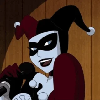 🍭 emoji Harley Quinn  | @CherrySticker Telegram sticker 18 of 104