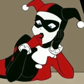 🍭 emoji Harley Quinn  | @CherrySticker Telegram sticker 20 of 104