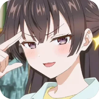 🫥 emoji Yuki & Alya Telegram sticker 1 of 33