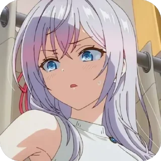🫥 emoji Yuki & Alya Telegram sticker 16 of 33