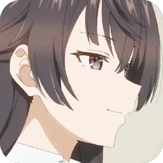 🫥 emoji Yuki & Alya Telegram sticker 9 of 33