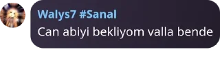 Sticker from Sanal Karanlık pack by @QuotLyBot