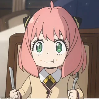 🙂 emoji Anime World's Telegram sticker 22 of 70