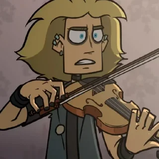 🎻 emoji Больше стиков тут: @stikery4 Telegram sticker 12 of 60