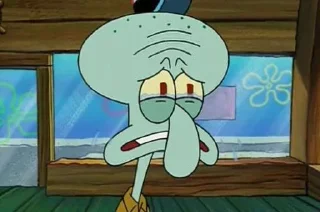 🐙 emoji squidward Telegram sticker 8 of 45