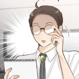 Sticker from 𝗪𝗠𝗣 @Webtoon_sticker