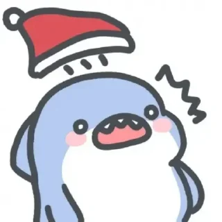 🐟 emoji 小鲨鱼-阿正  @JYT666 Telegram sticker 16 of 75