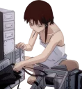 Sticker from Lain