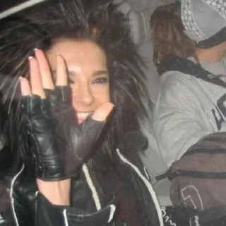 👋 emoji Bill Kaulitz 💞 Telegram sticker 15 of 60
