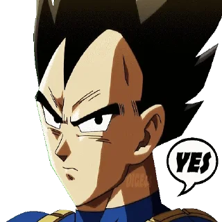 👍 emoji @STIKERFORALL 🏴󠁧󠁢󠁥󠁮󠁧󠁿🇬🇧VEGETA Telegram sticker 23 of 25