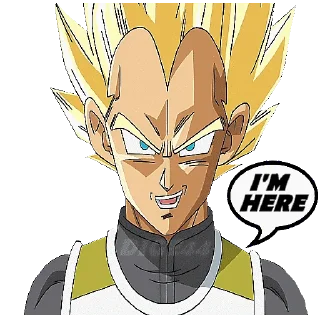 🙋‍♀️ emoji @STIKERFORALL 🏴󠁧󠁢󠁥󠁮󠁧󠁿🇬🇧VEGETA Telegram sticker 13 of 25