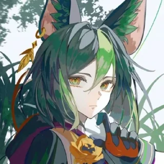 🌿 emoji ×Tignari× [ @itsgensharts ] Telegram sticker 7 of 52