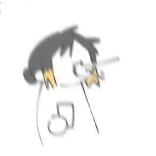Sticker from kenma in the house