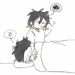 Sticker from kuroo in the house