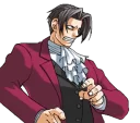 😱 emoji Phoenix Wright Telegram sticker 22 of 39