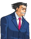 😰 emoji Phoenix Wright Telegram sticker 11 of 39