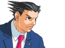 😠 emoji Phoenix Wright Telegram sticker 1 of 39