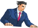 😠 emoji Phoenix Wright Telegram sticker 6 of 39