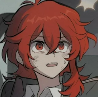 😳 emoji Diluc Telegram sticker 11 of 55