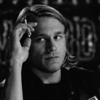 😐 emoji @Metalzpam Jax Teller ♠️ Telegram sticker 14 of 120