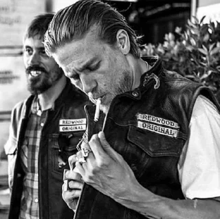 🚬 emoji @Metalzpam Jax Teller ♠️ Telegram sticker 22 of 120