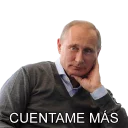 😏 emoji Vladimir Putin Telegram sticker 5 of 48