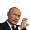 😯 emoji Vladimir Putin Telegram sticker 7 of 48