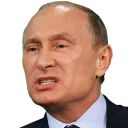 😠 emoji Vladimir Putin Telegram sticker 6 of 48
