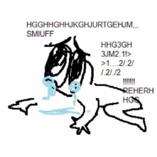 😭 emoji Якась фігня Telegram sticker 11 of 35
